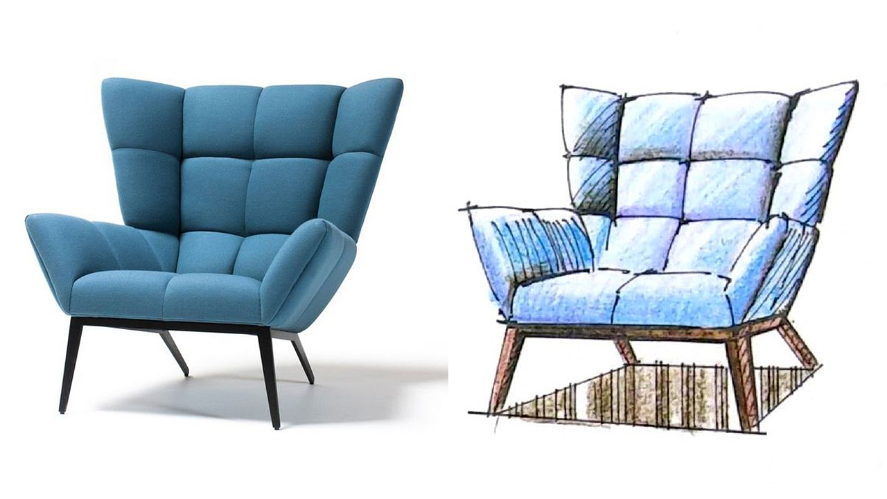 手繪家具快速表現 工業(yè)設計靈感與實景應用